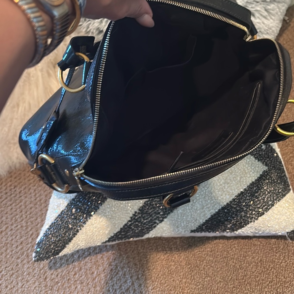 Yves Saint Laurent Black Shoulder Bag